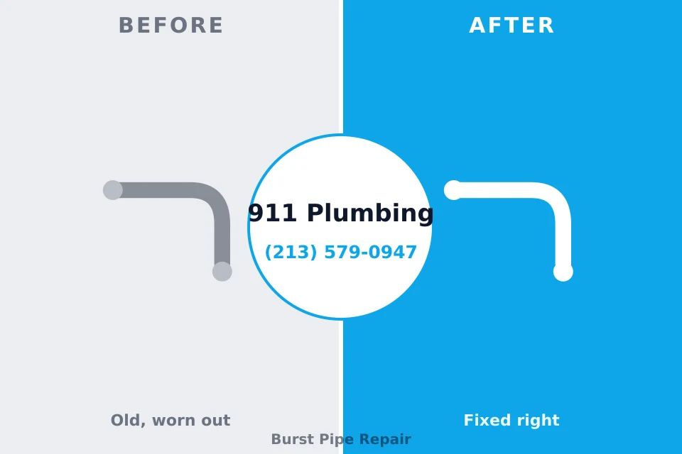 Before and after: plumbing company Wauna, WA